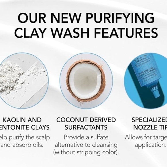 Bumble and bumble Sunday Purifying Clay Wash / Color Safe Detox Shampoo NIB - Picture 5 of 6